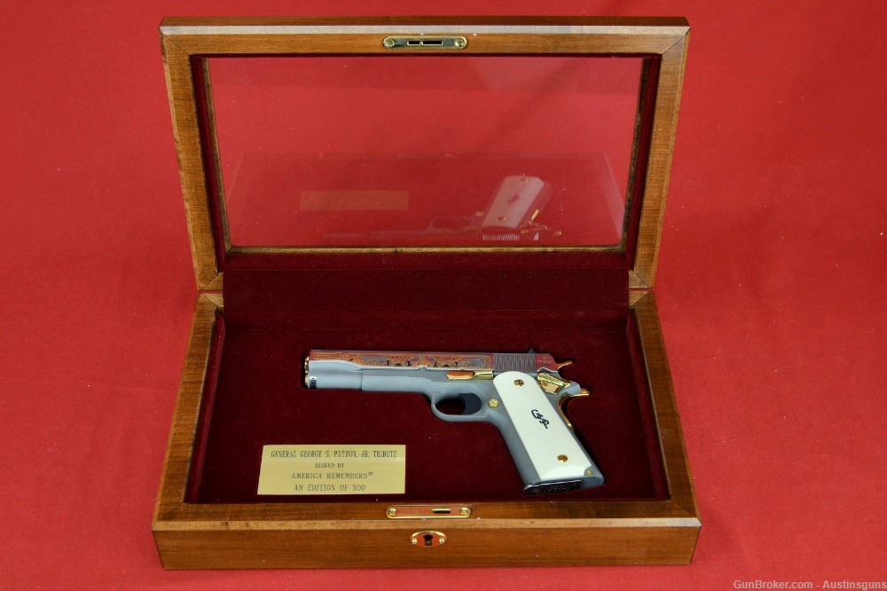 LIMITED Colt Government Model 1911 *GEN. GEORGE S. PATTON, #65 of 500*-img-15