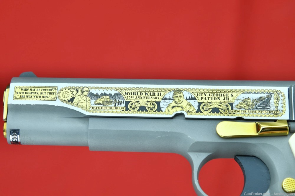 LIMITED Colt Government Model 1911 *GEN. GEORGE S. PATTON, #65 of 500*-img-5