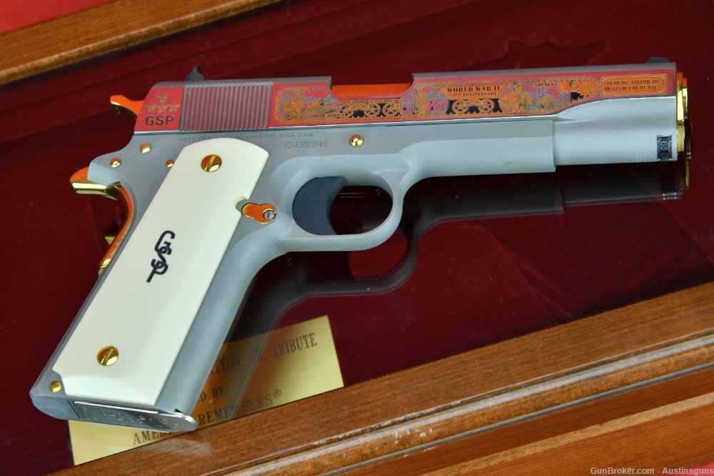 LIMITED Colt Government Model 1911 *GEN. GEORGE S. PATTON, #65 of 500*-img-43
