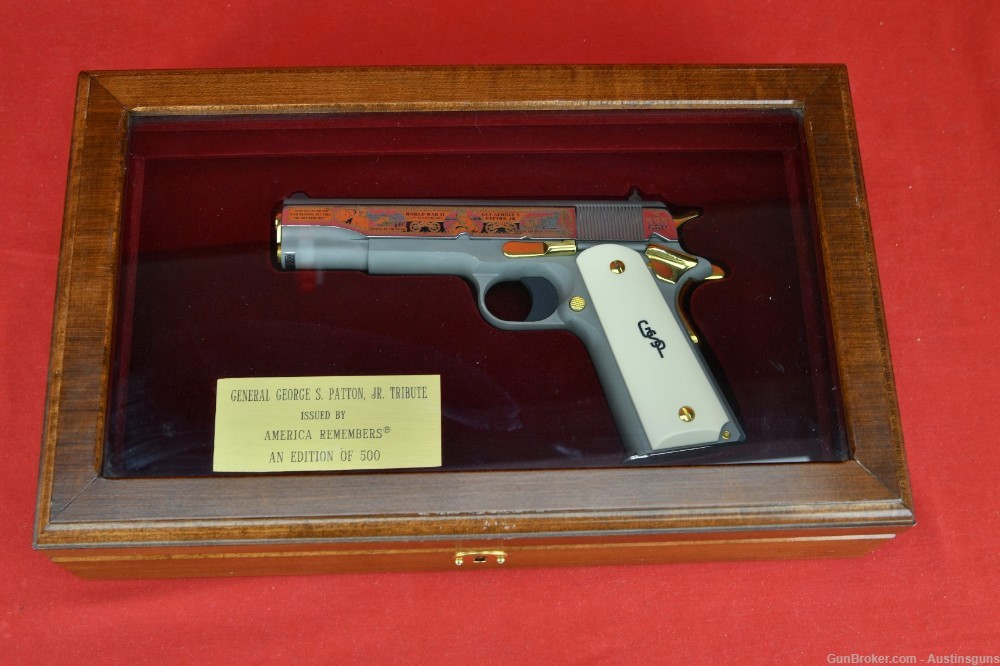 LIMITED Colt Government Model 1911 *GEN. GEORGE S. PATTON, #65 of 500*-img-17