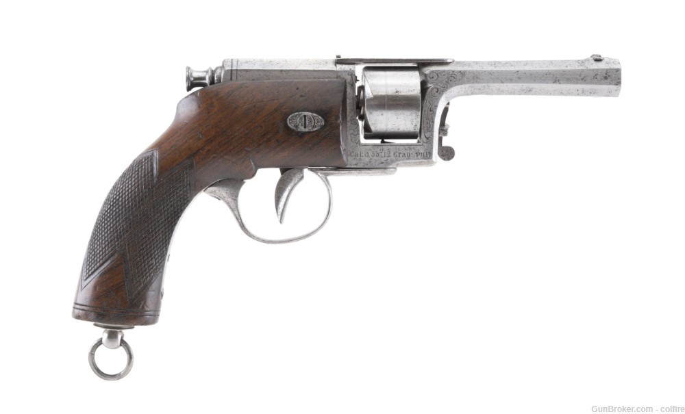 Dreyse 1861 Kufahl Needle-fire Revolver (AH6269)-img-1