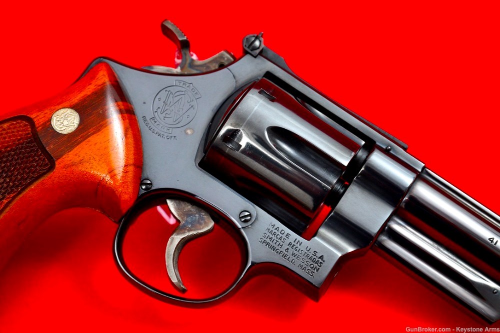 Desired Smith & Wesson Model 57 No Dash 4" .41 Magnum w/ 3T's-img-7