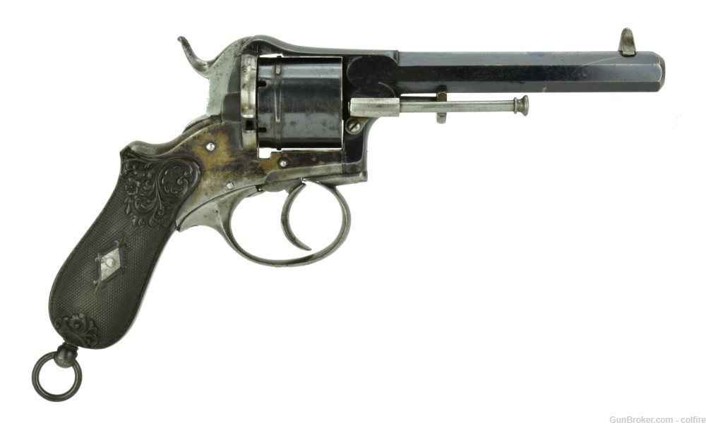 French Pinfire Revolver (AH5403)-img-1