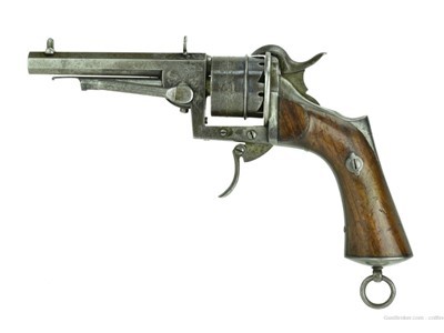 Scarce Loron Patent Pinfire Revolver (AH5280)