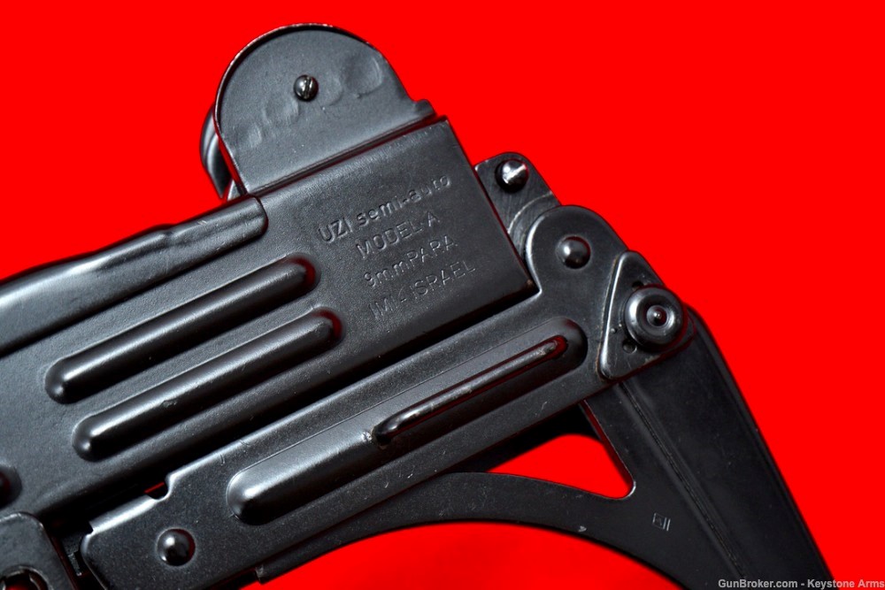 Scarce & Desired Pre-Ban UZI Model A 9mm w/ 2nd Barrel, Wood Stock & Sling-img-14