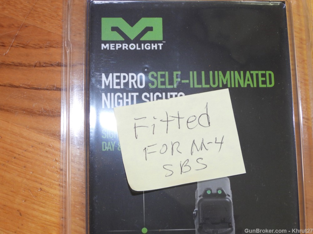 Meprolight/Benelli M4 Illuminated, Retro fit sight set-img-0