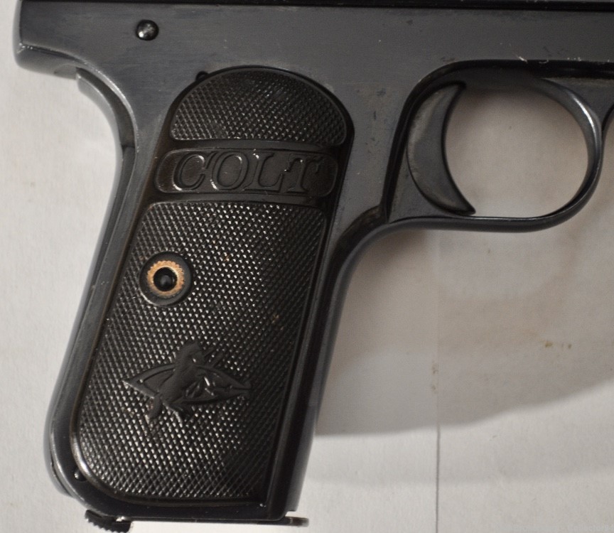 Colt 1903 Hammerless .32 Pocket Pistol c. 1912 Exc Cond re-blue-img-8