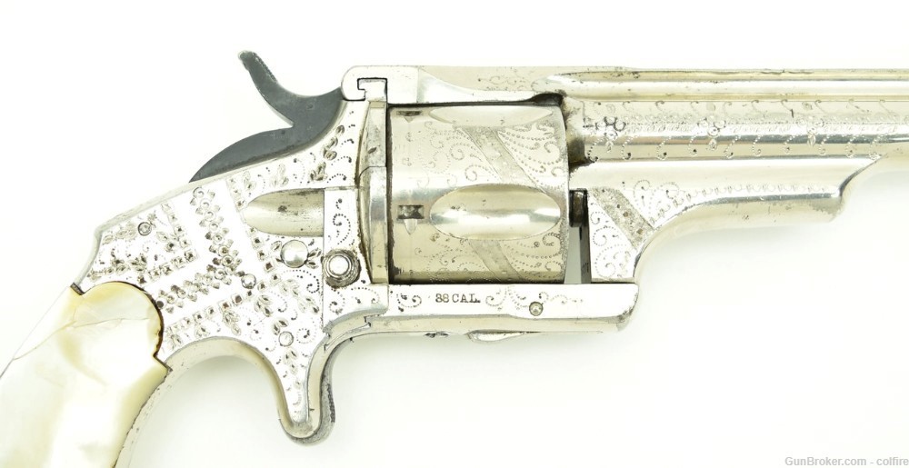 Factory Engraved Merwin & Hulbert Spur Trigger Revolver (AH5949)-img-7