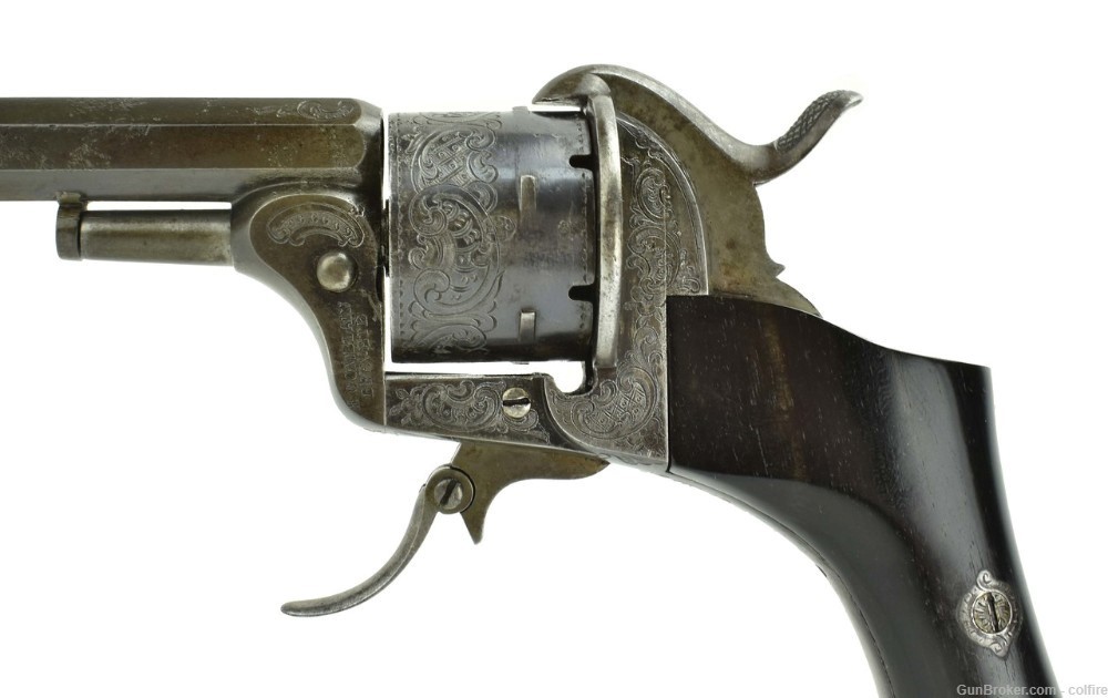 Comblain Brevette Pinfire Revolver (AH4921)-img-2