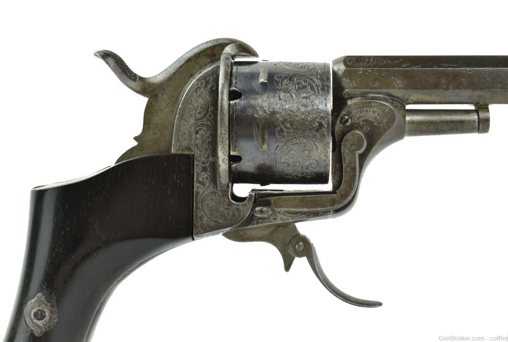 Comblain Brevette Pinfire Revolver (AH4921)-img-5