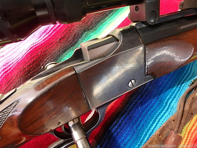 270 WEATHERBY CAL IN A RUGER NO 1 PLUS     6X18 REDFIELD-img-4