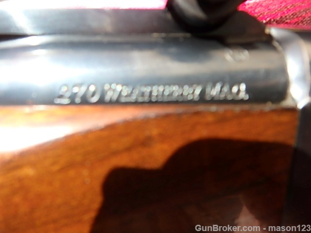 270 WEATHERBY CAL IN A RUGER NO 1 PLUS     6X18 REDFIELD-img-26