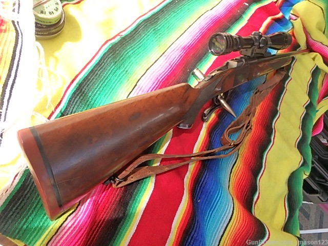 270 WEATHERBY CAL IN A RUGER NO 1 PLUS     6X18 REDFIELD-img-0