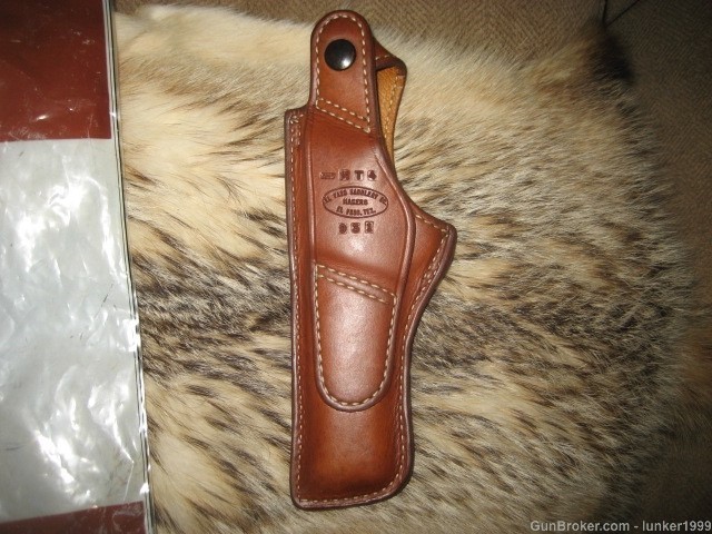 LIKE NEW EL PASO SADDLERY HOLSTER COLT MATCH TARGET 4.5" 3RD SERIES !-img-2