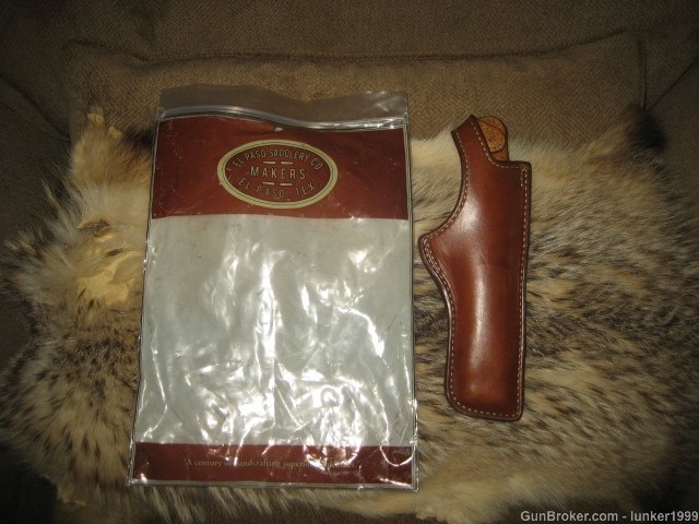 LIKE NEW EL PASO SADDLERY HOLSTER COLT MATCH TARGET 4.5" 3RD SERIES !-img-0