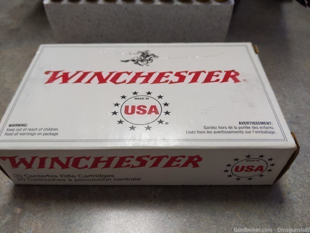 Winchester 7.62x51147gr FMJ White box 20rds/box-img-0