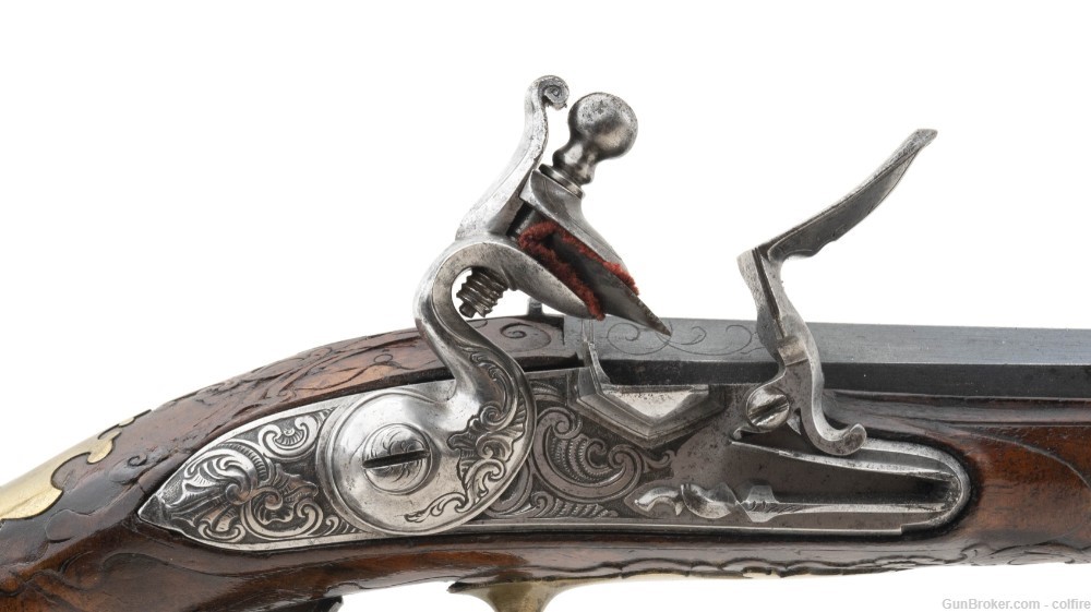 Pair Of Austrian Flintlock Pistols by Anton Klein (AH8007)-img-2