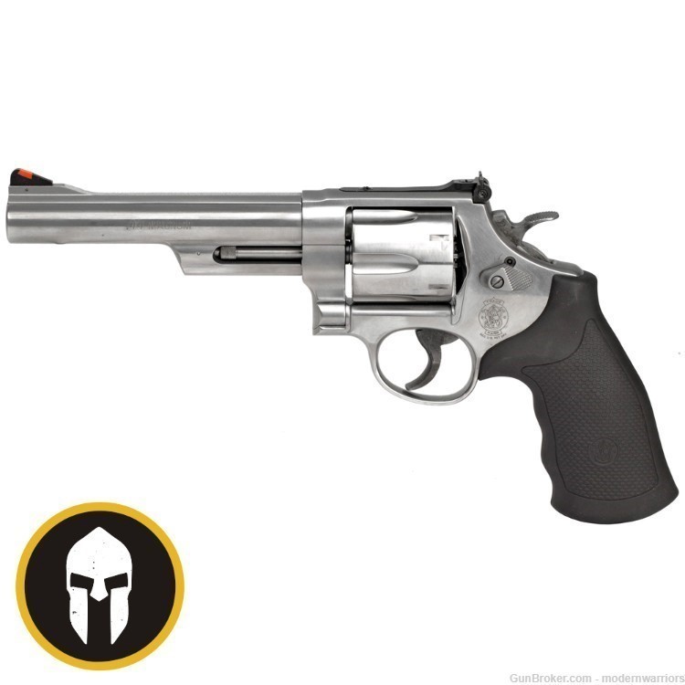 Smith & Wesson 629-6 - 6" Barrel (.44 Mag) - 6-Shot - Stainless/Black-img-0