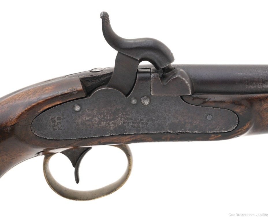 U.S. Model 1842 Percussion Pistol by Ames (AH5104)-img-1
