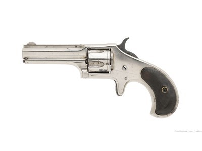 Remington New model No 1 Smoot Revolver .30 Rimfire Short (AH6823)