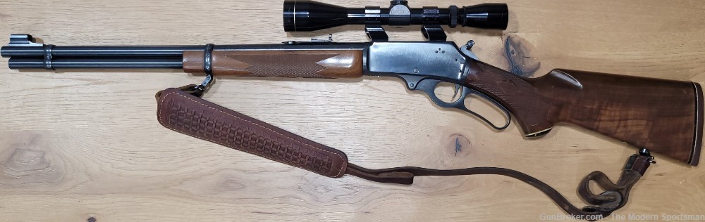 Marlin Model 336CS 20" .35 Remington Lever Action Leupold VX-1 3-9x 40mm   -img-0
