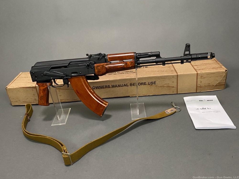 Russian Izhmash Saiga SIDE FOLDING STOCK AK47 AK 103 Bakelite mag Ak-47-img-6