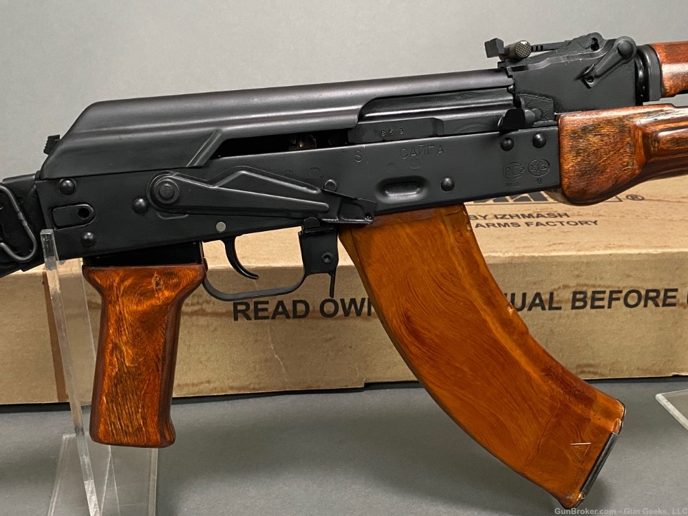Russian Izhmash Saiga SIDE FOLDING STOCK AK47 AK 103 Bakelite mag Ak-47-img-2