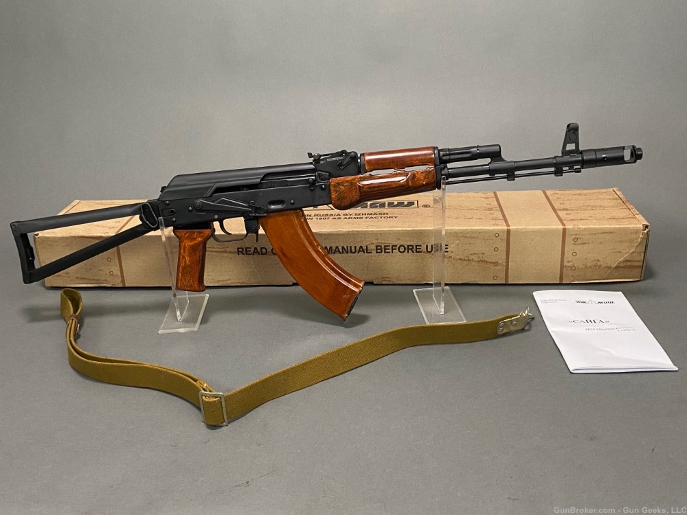 Russian Izhmash Saiga SIDE FOLDING STOCK AK47 AK 103 Bakelite mag Ak-47-img-0