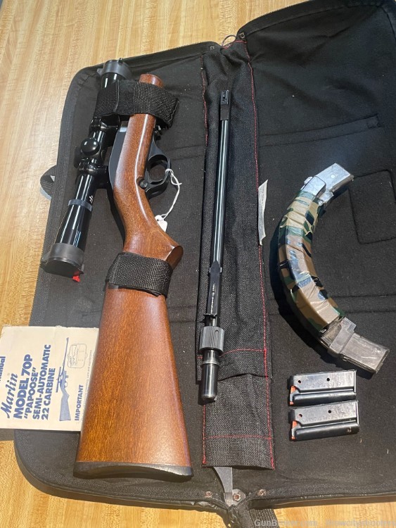 Marlin 70P Papoose 22LR Penny Auction-img-0