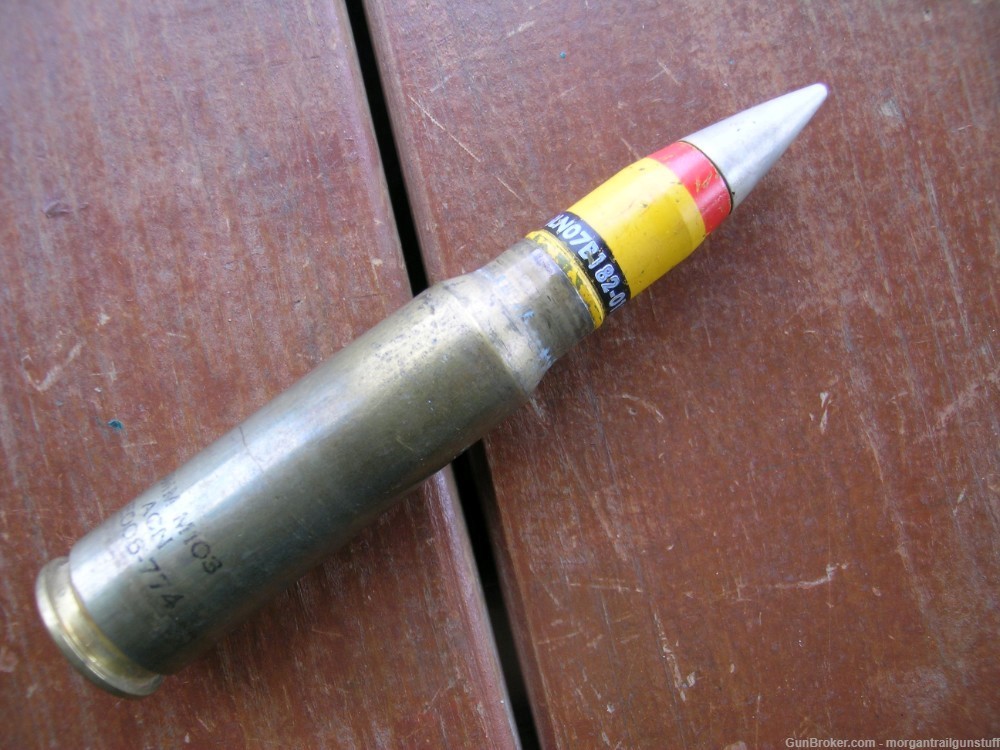 20mm saphei High Explosive projectile pgu Inert Cartridge-img-0