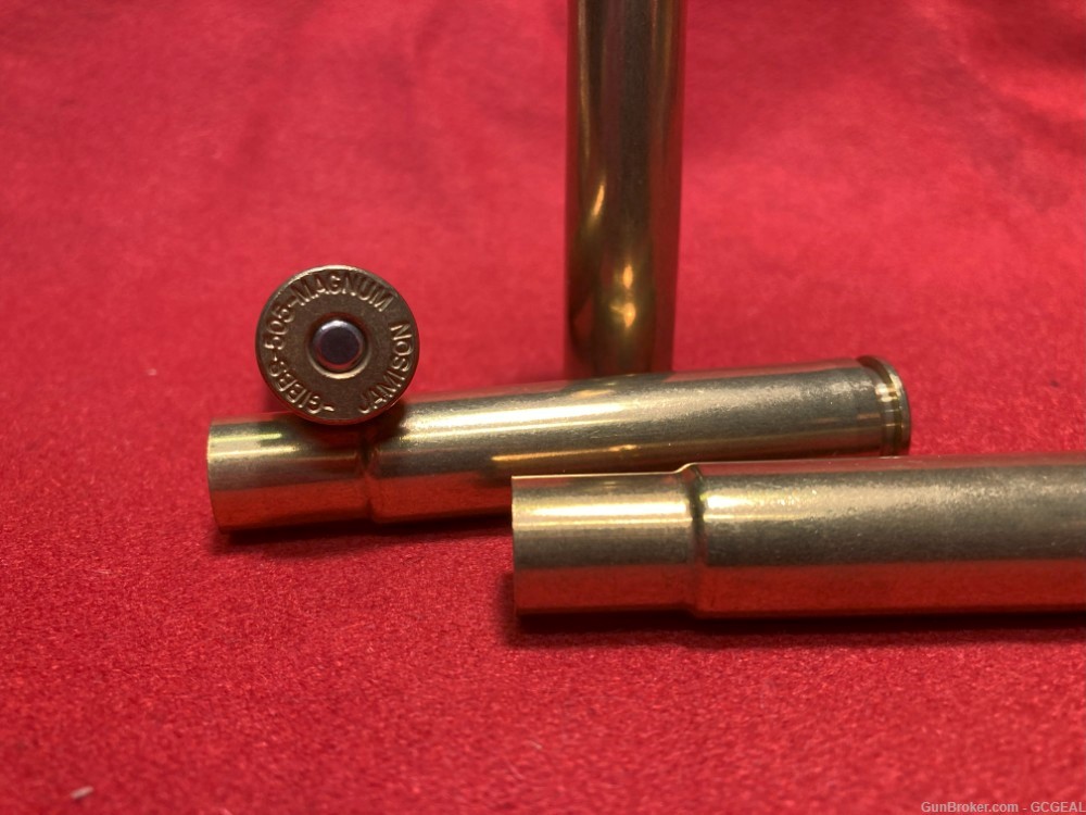 Jamison 505 Gibbs Rifle Brass Cases-img-2