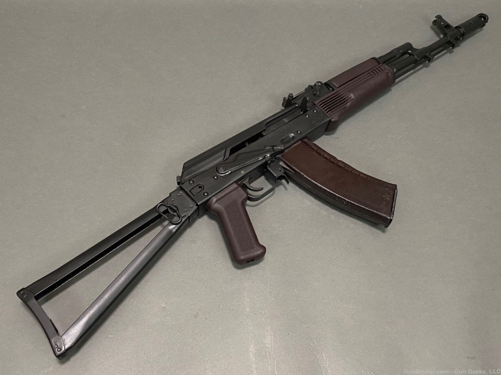 Russian Izhmash Saiga AK74 SIDE FOLDING STOCK 5.45x39 AK-74 Tula Plum RARE!-img-12