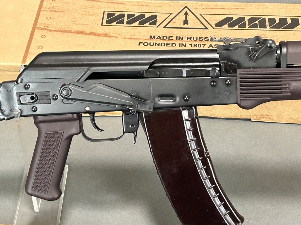Russian Izhmash Saiga AK74 SIDE FOLDING STOCK 5.45x39 AK-74 Tula Plum RARE!-img-2
