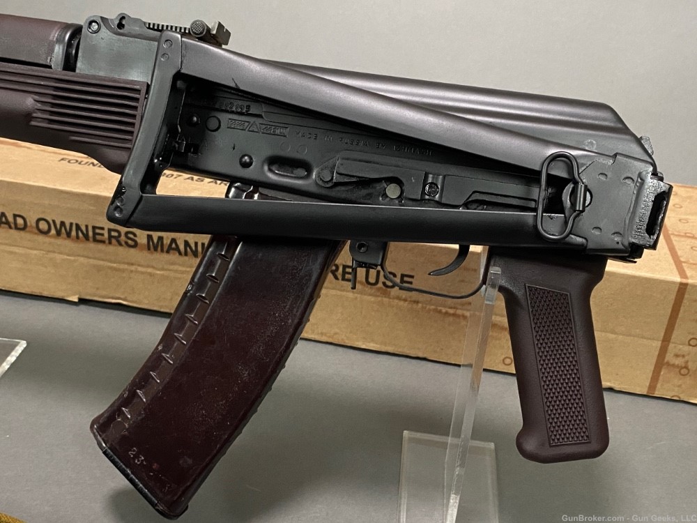 Russian Izhmash Saiga AK74 SIDE FOLDING STOCK 5.45x39 AK-74 Tula Plum RARE!-img-23