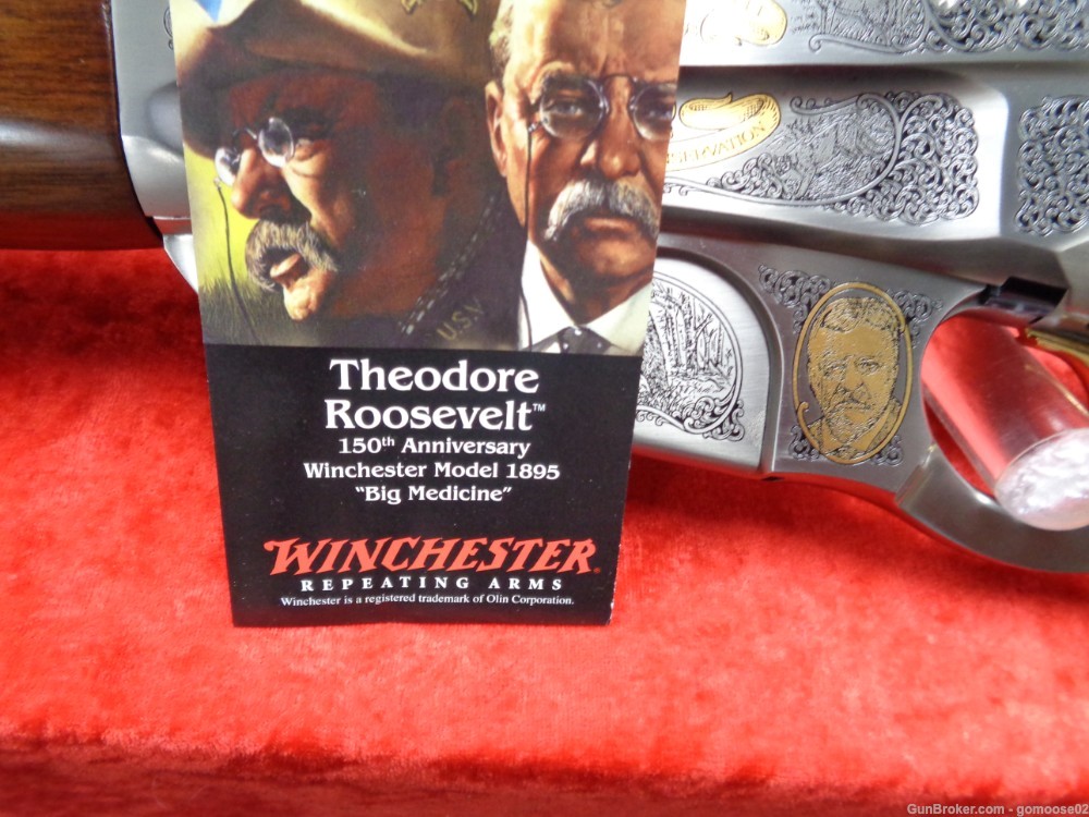 Winchester 1895 High Grade Teddy Roosevelt 405 150th Anniversary WE TRADE!-img-21
