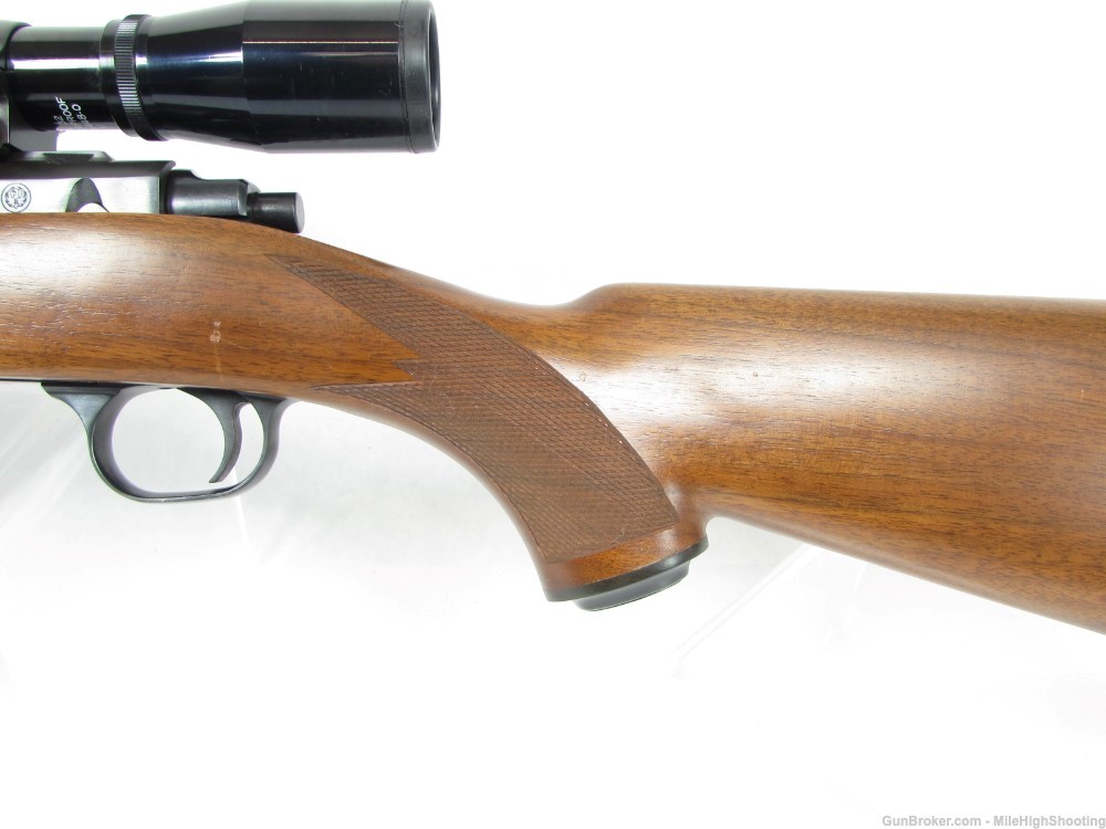 Used: Ruger Model 77/22 .22LR Blue/ Wood with Bushnell Sportview 4x32MM-img-13