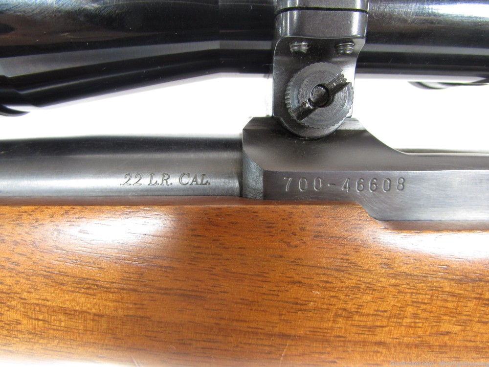 Used: Ruger Model 77/22 .22LR Blue/ Wood with Bushnell Sportview 4x32MM-img-15
