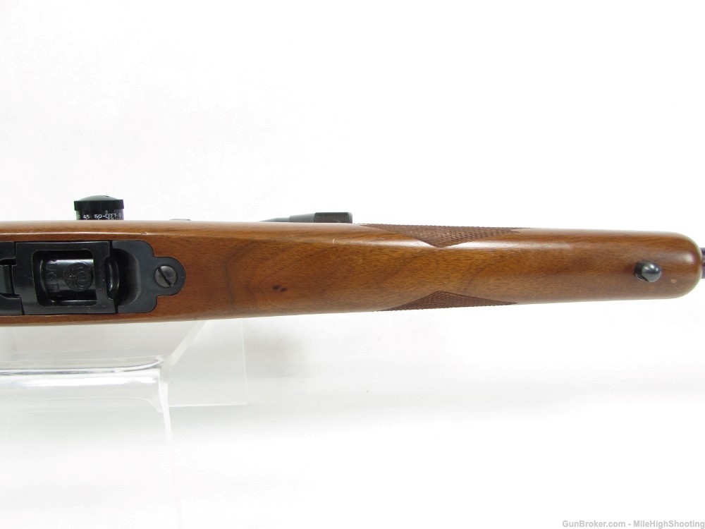 Used: Ruger Model 77/22 .22LR Blue/ Wood with Bushnell Sportview 4x32MM-img-20