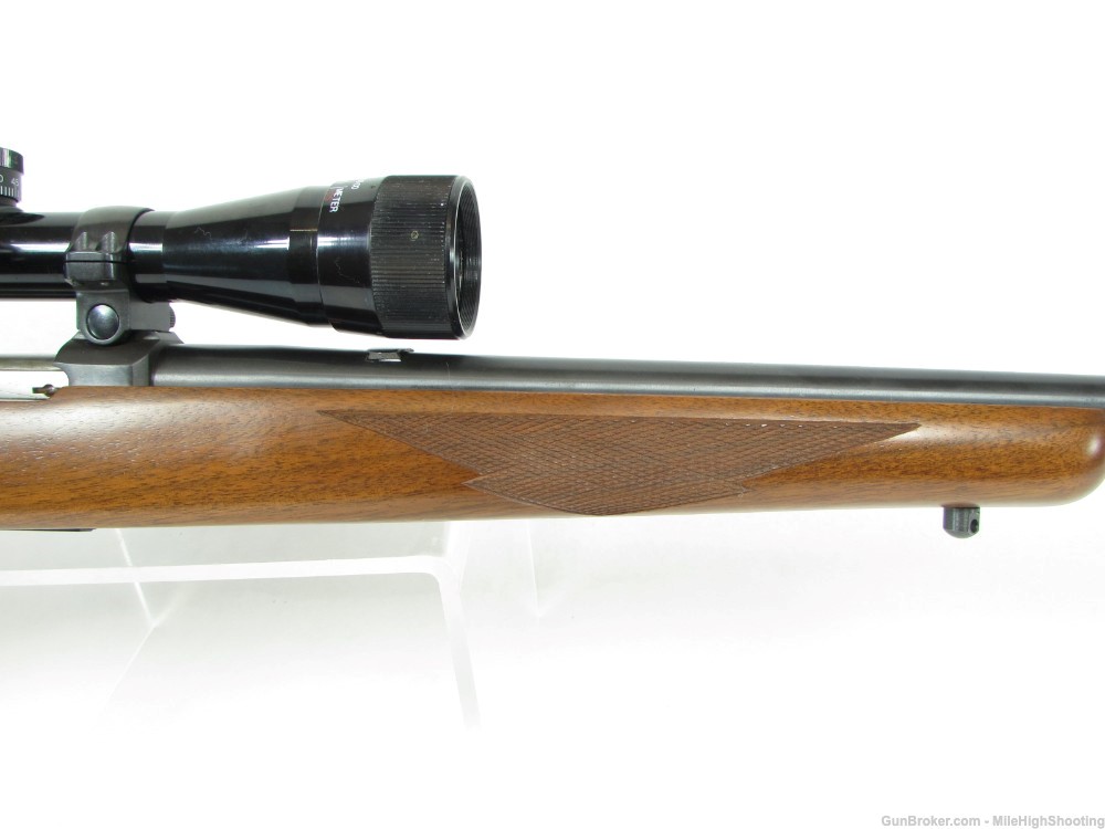 Used: Ruger Model 77/22 .22LR Blue/ Wood with Bushnell Sportview 4x32MM-img-4