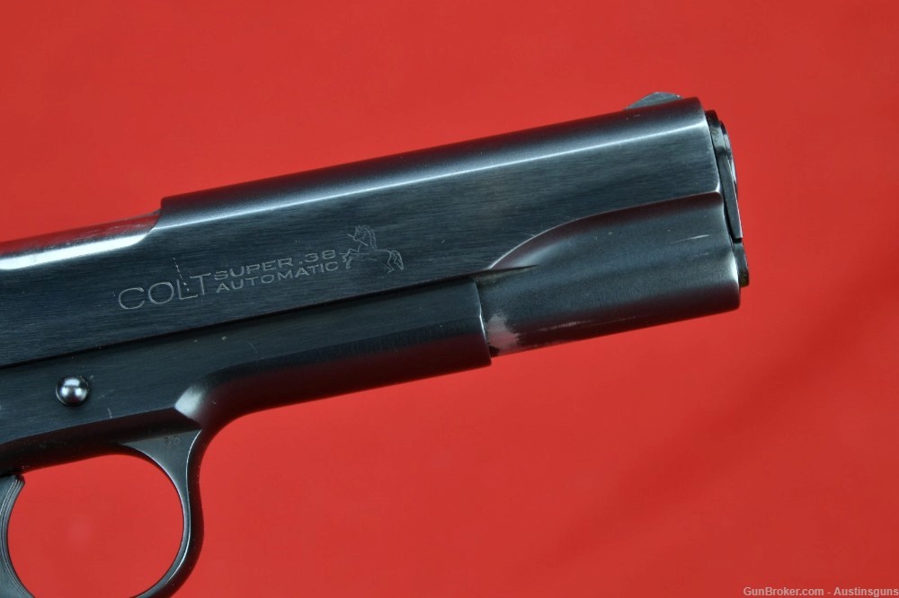RARE, EARLY Pre-70 Series Colt - 38 Super - “FAT BARREL” - 1911-img-20