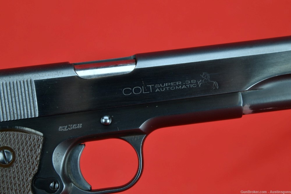 RARE, EARLY Pre-70 Series Colt - 38 Super - “FAT BARREL” - 1911-img-19