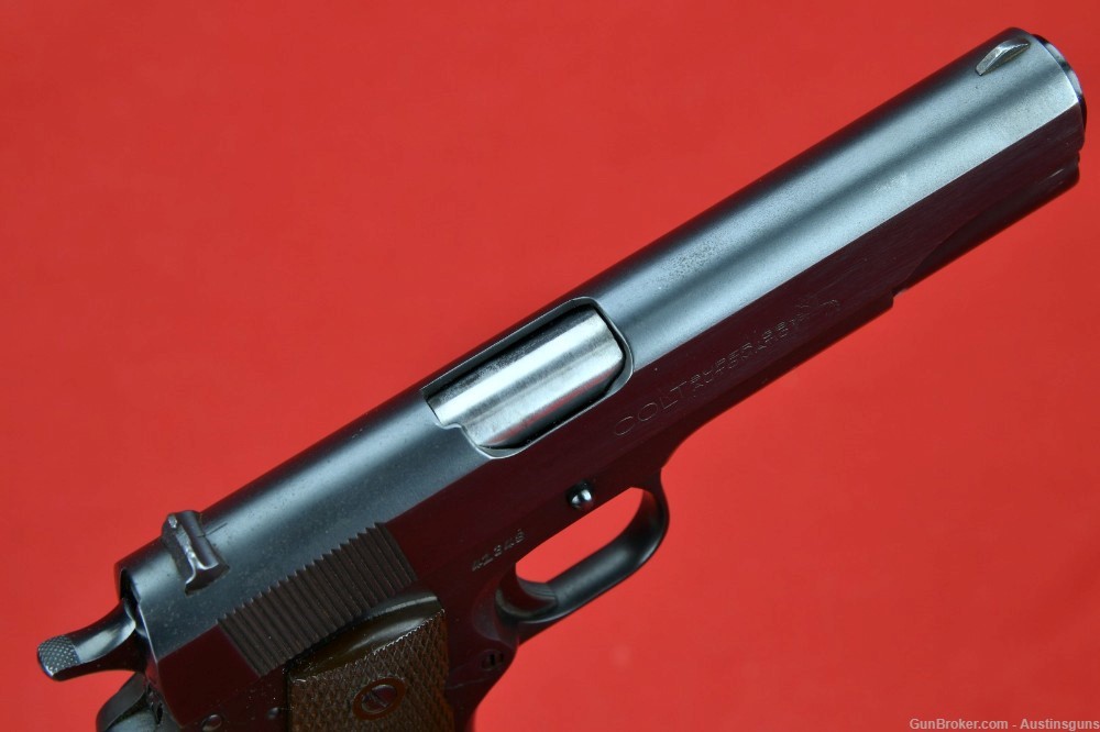 RARE, EARLY Pre-70 Series Colt - 38 Super - “FAT BARREL” - 1911-img-16