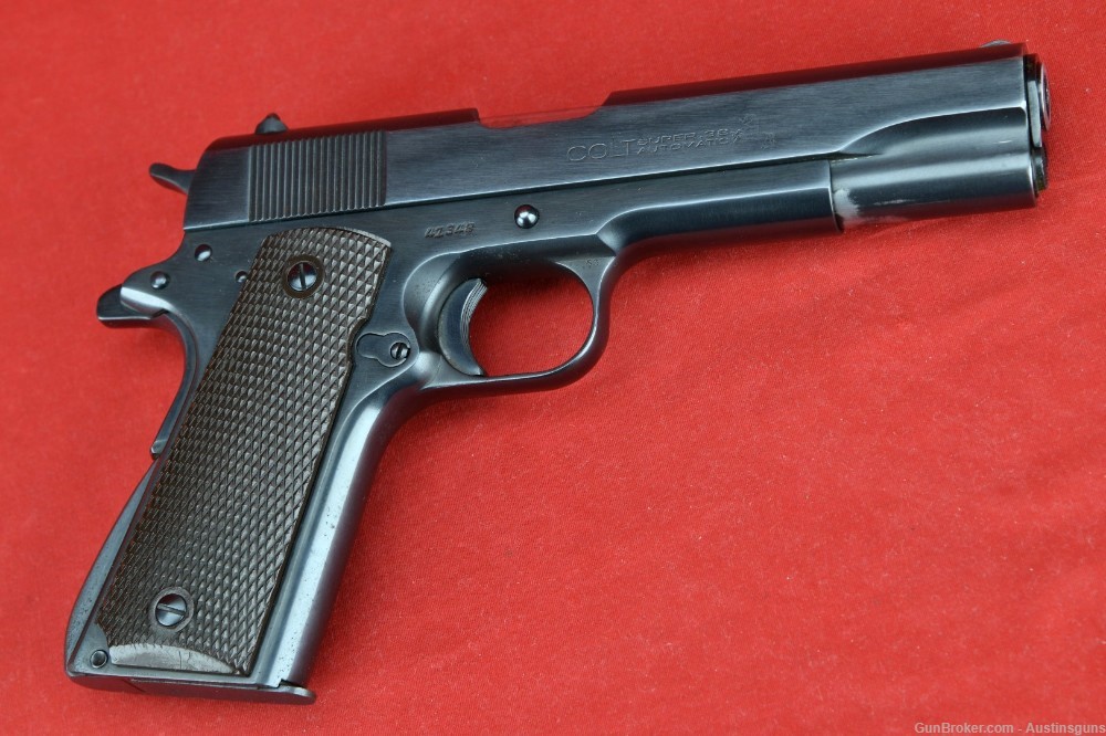 RARE, EARLY Pre-70 Series Colt - 38 Super - “FAT BARREL” - 1911-img-45