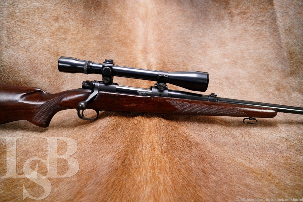 Pre-64 Winchester Model 70 Scope .300 H&H Mag 26" Bolt Rifle 1959 C&R-img-0