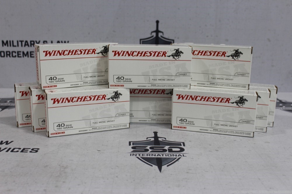 Winchester 40S&W 180gr Q4238 .40 s&w Adult Signature Required!-img-0