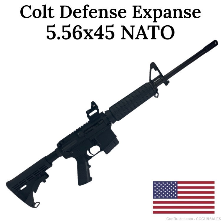 Colt Defense Expanse M4 Carbine 5.56x45 NATO NOS Pre-CZ Takeover AR15 Rifle-img-0