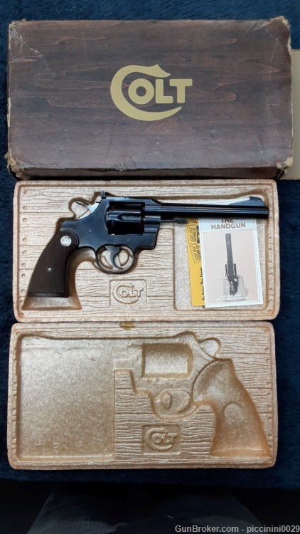 Colt Officer's Model Match .22LR Revolver-img-0