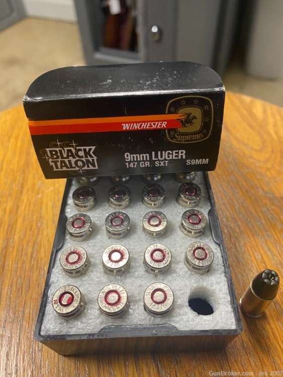 Black Talon 9mm (Collector) Only 3 boxes left!-img-0