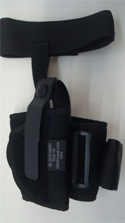 Blackhawk Ankle Holster for Small Autos .22, .25,.380, 9MM Micros-img-5
