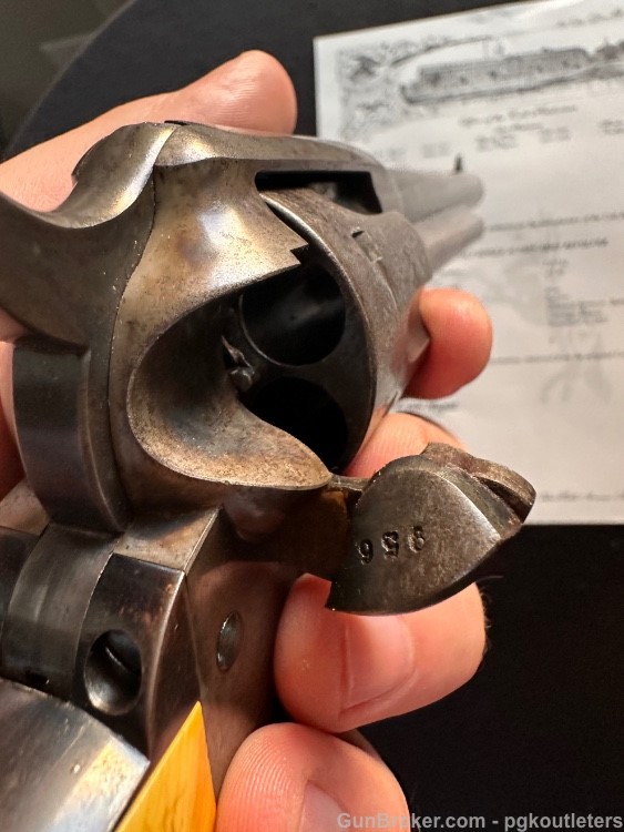 Antique 1897 - Colt Single Action Army Revolver.44-40 cal., 7.5" barrel-img-24